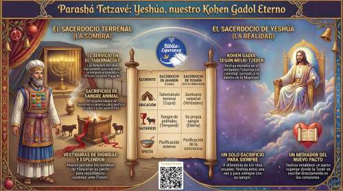 Parashá 20 Tetzavé - Yeshúa nuestro Kohen Gadol Eterno