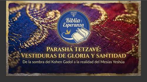 Vestiduras de Gloria y Santidad